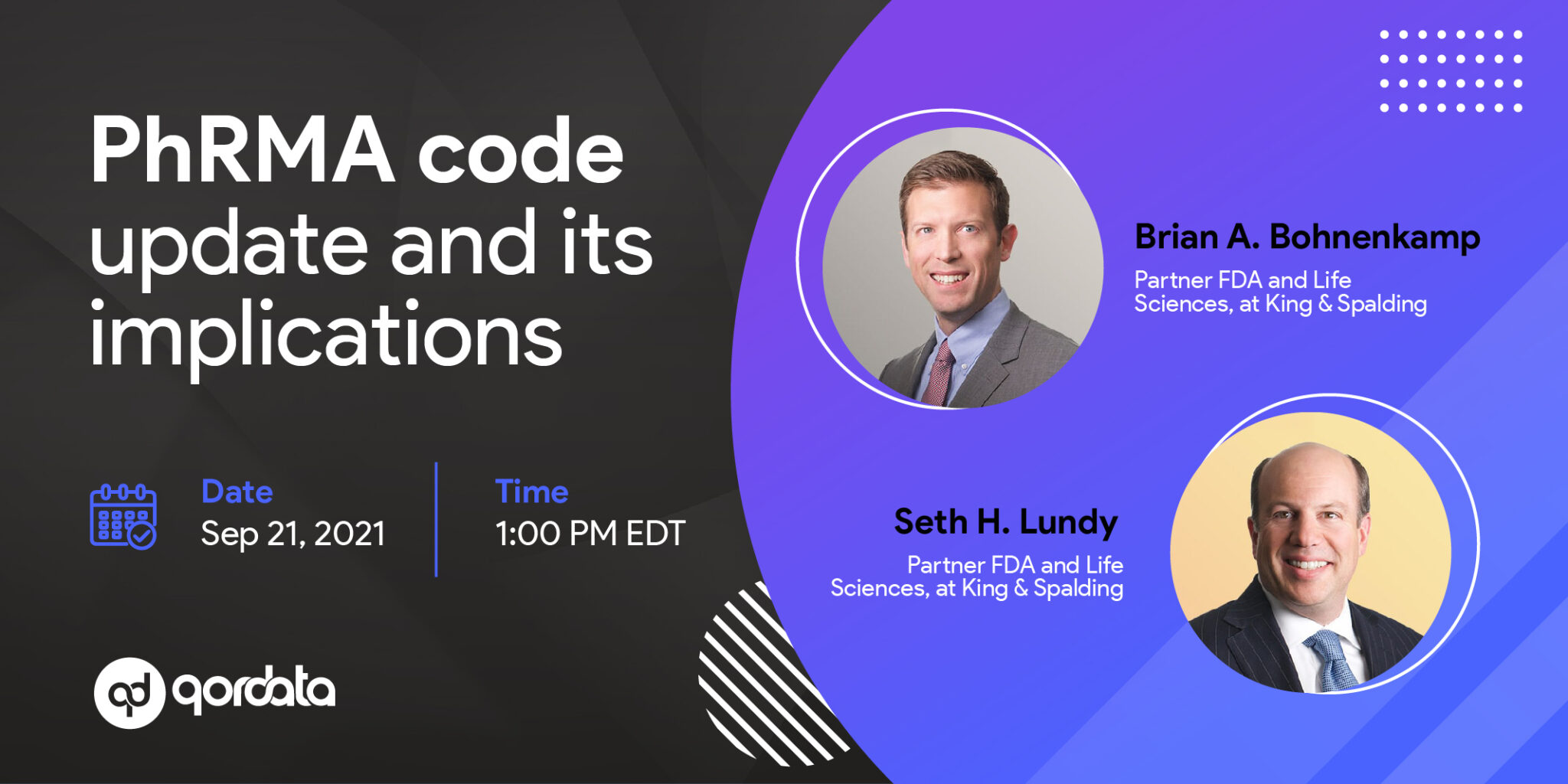 PhRMA Code Updates and its Implications with seth lundy and brian